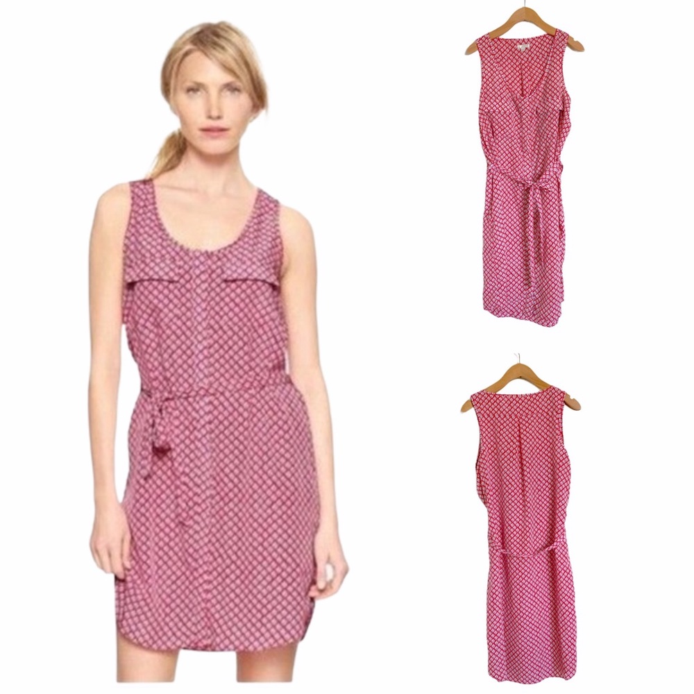 GAP “Red Lantern” Sleeveless Shirt Dress